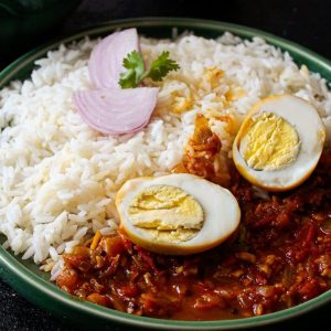 Rice + Egg Curry