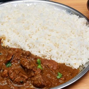 Rice + Mutton Curry