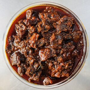 Mutton Boneless Pickle